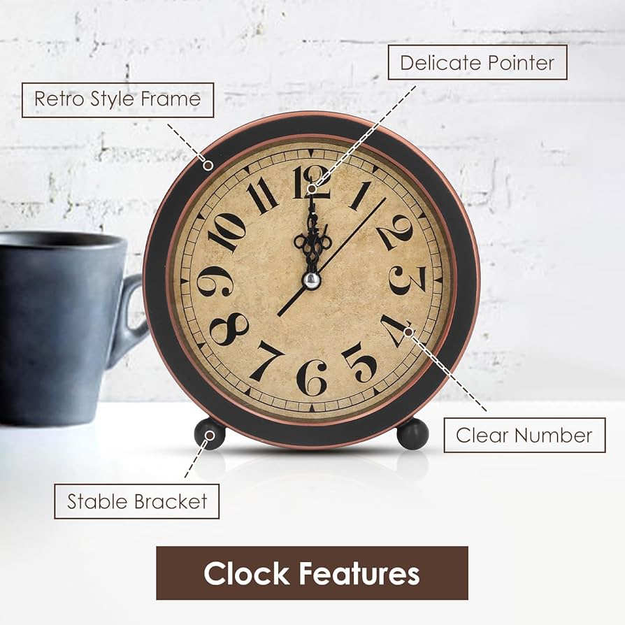WILDSIDE×Landscape Products Desk Clock WILDSIDE × Landscape Products Marmoleum series Desk Clock